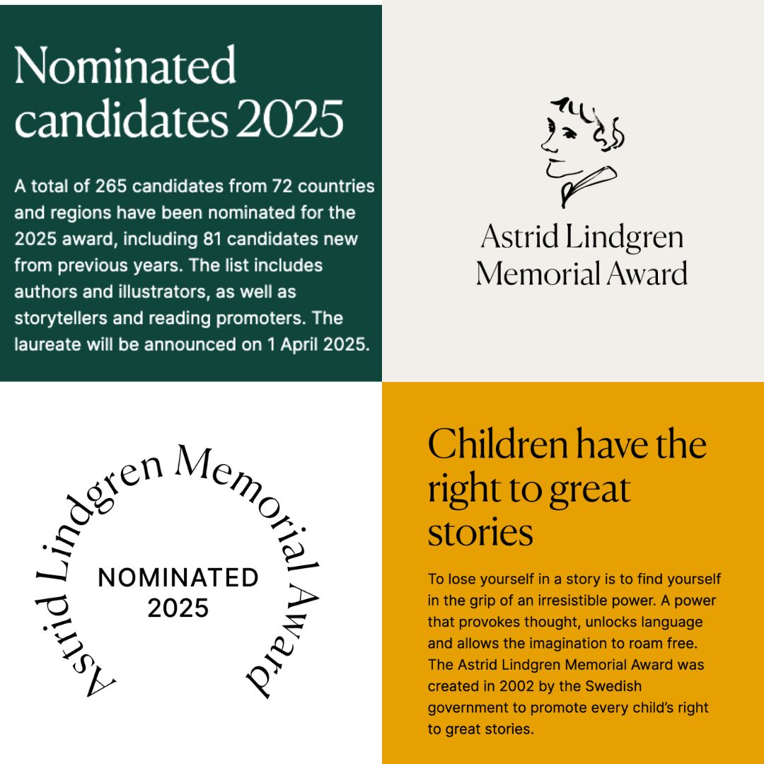 2025 Astrid Lindgren Memorial Award Nomination