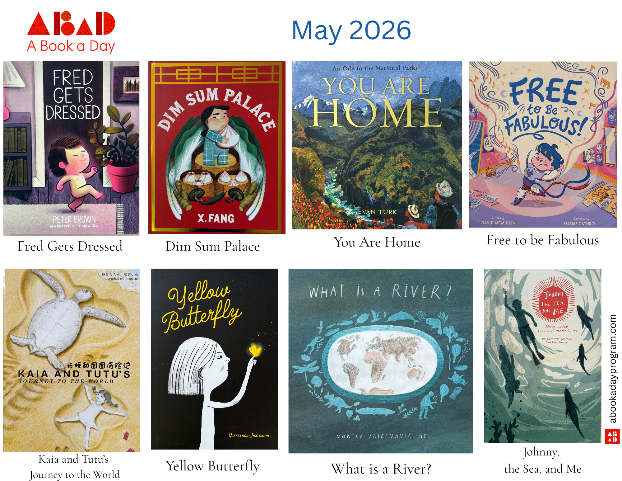 Donated Books • May 2026