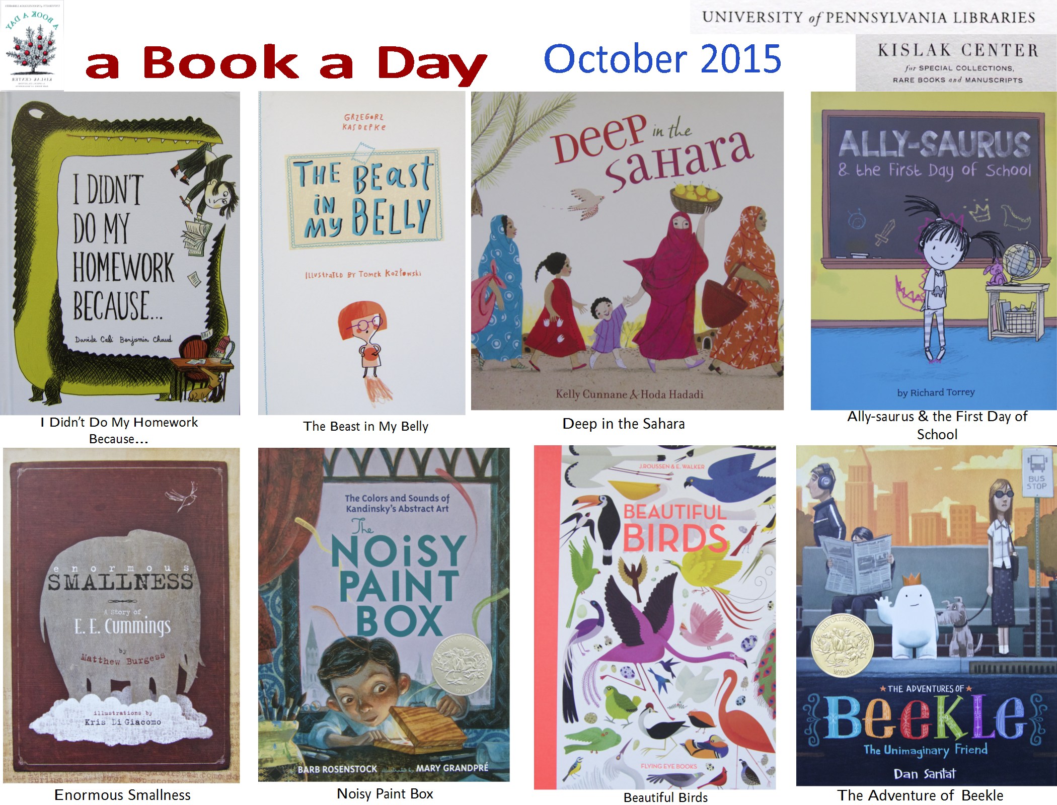 Donated Books • October 2015