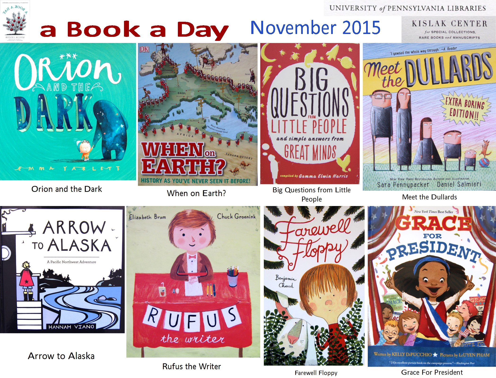 Donated Books • November 2015