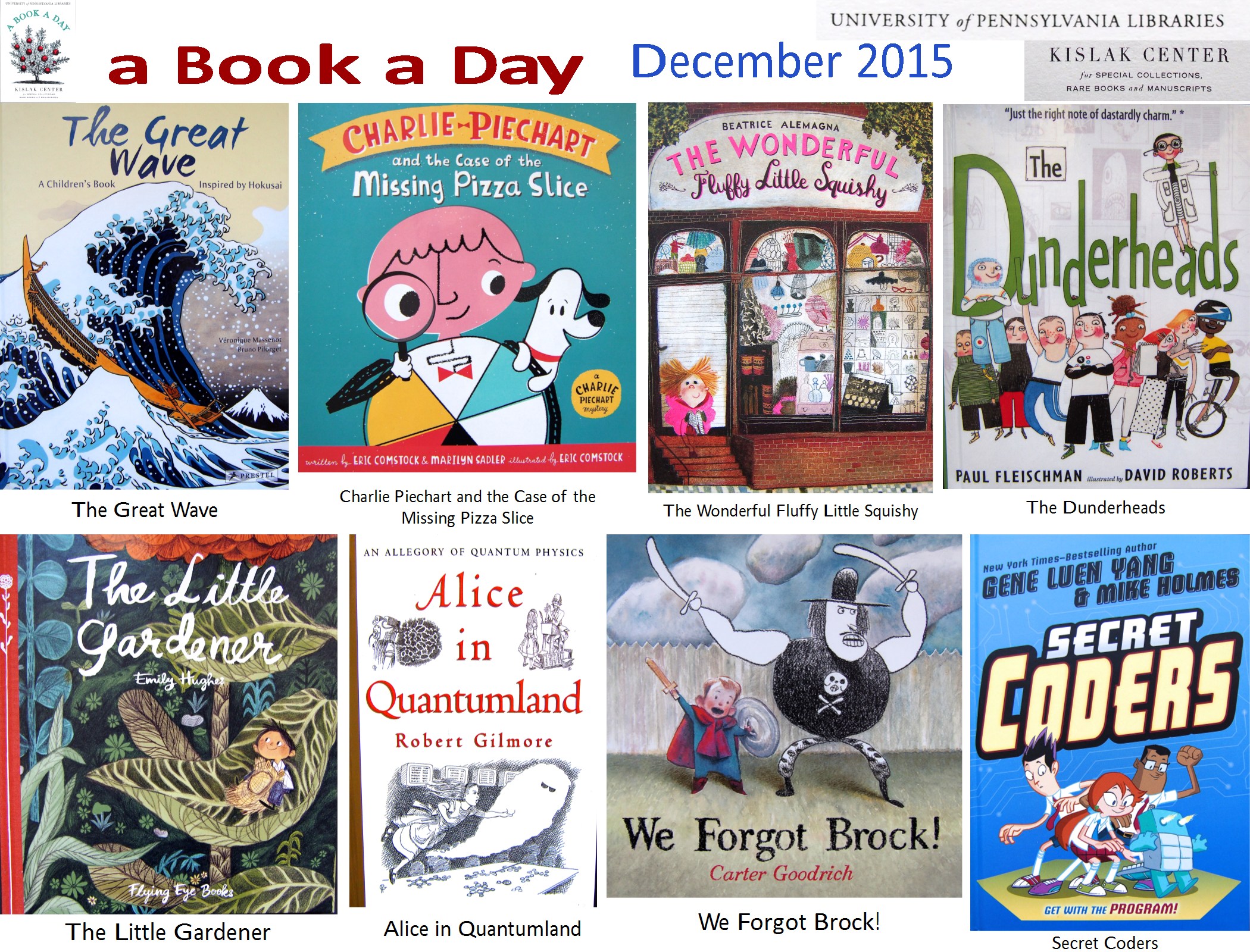 Donated Books • December 2015