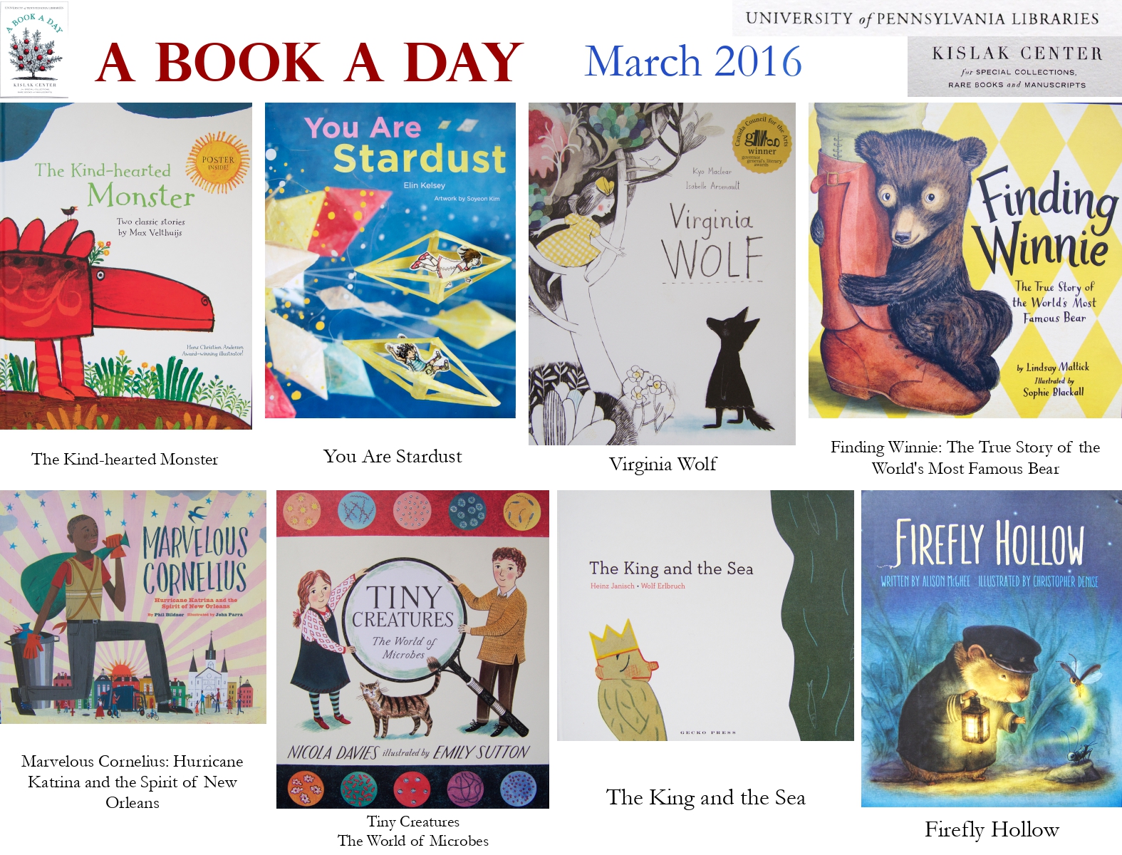 Donated Books • March 2016