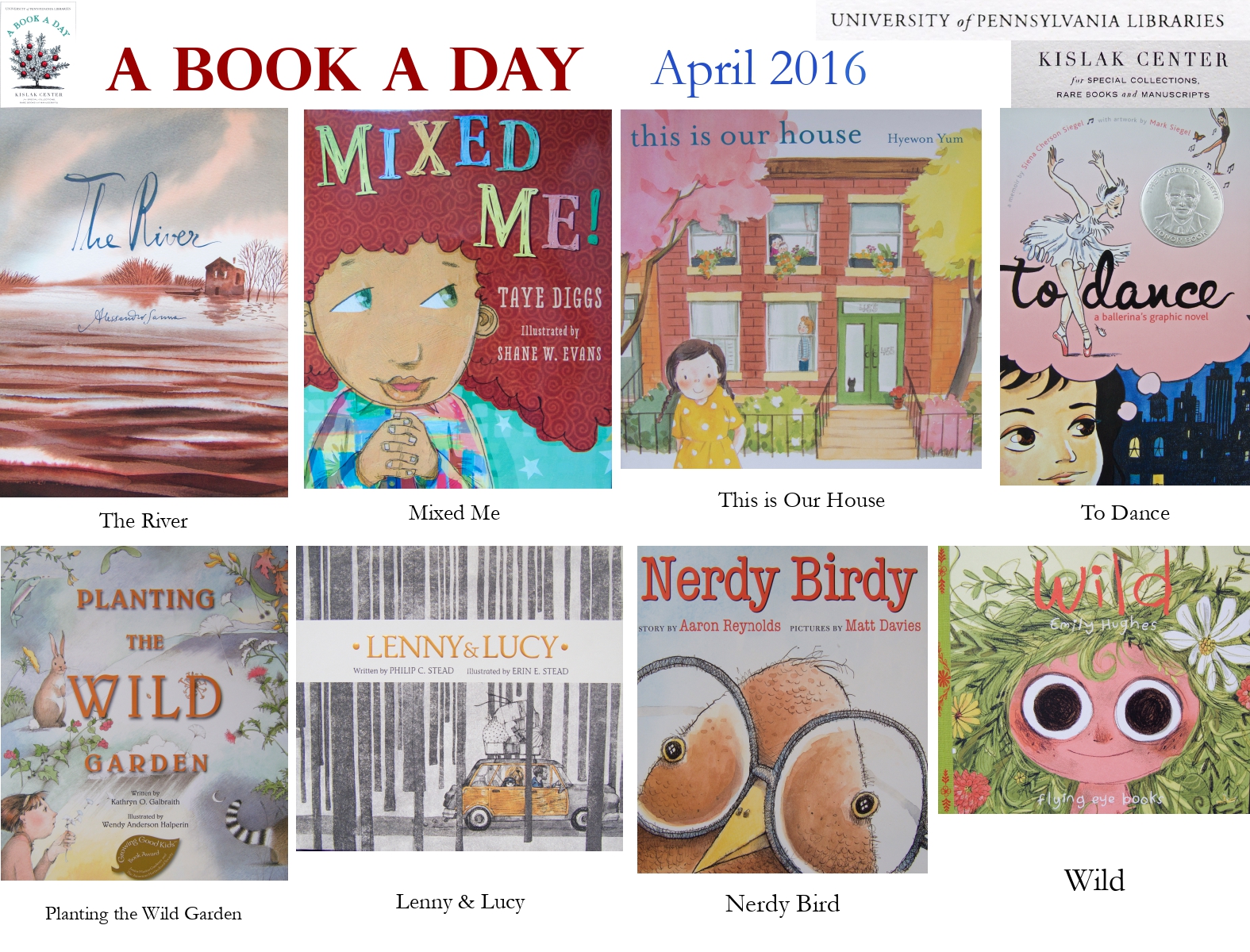 Donated Books • April 2016