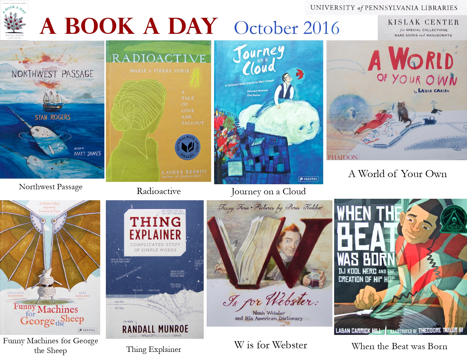 Donated Books • October 2016