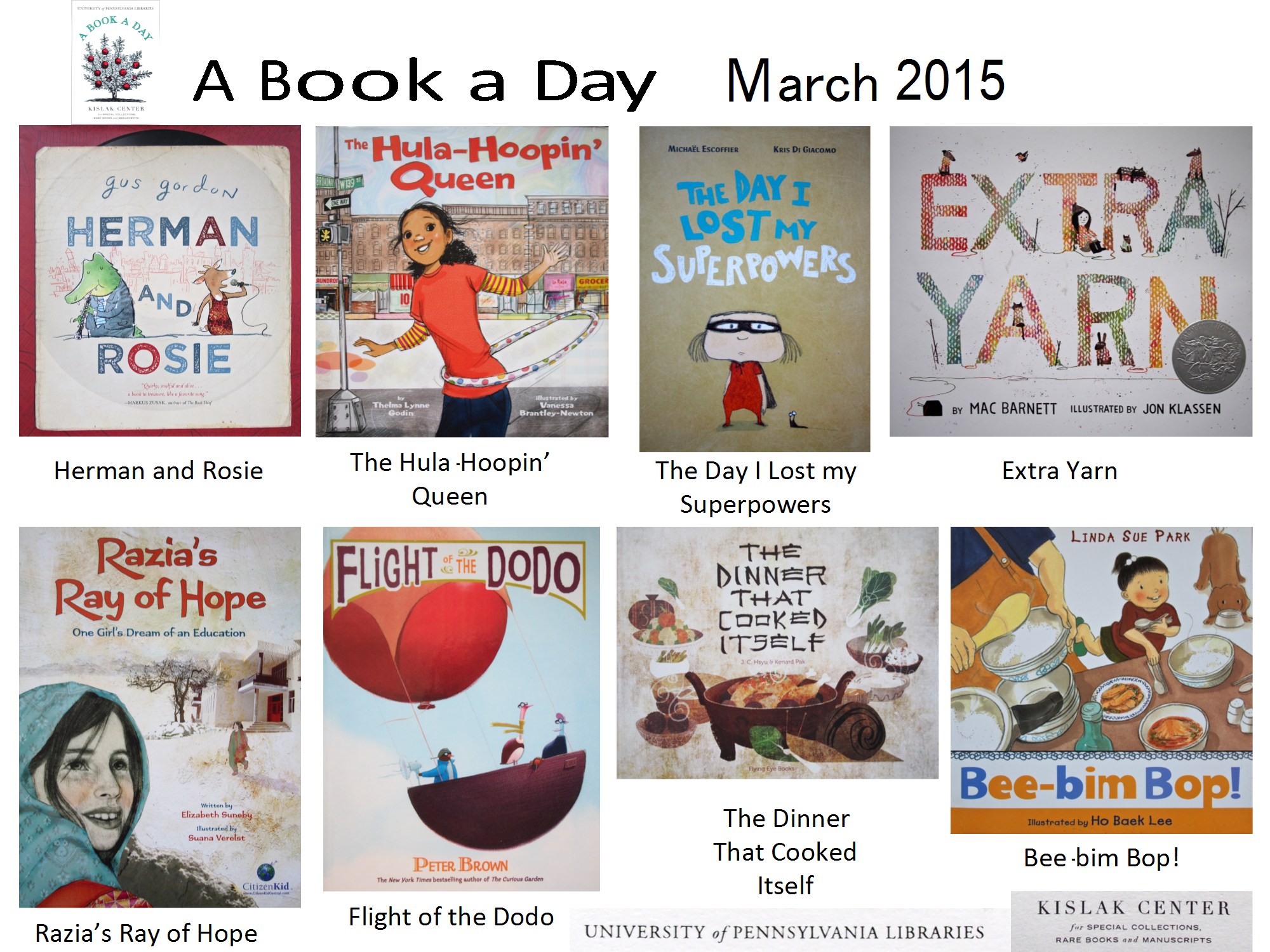 Donated Books • March 2015