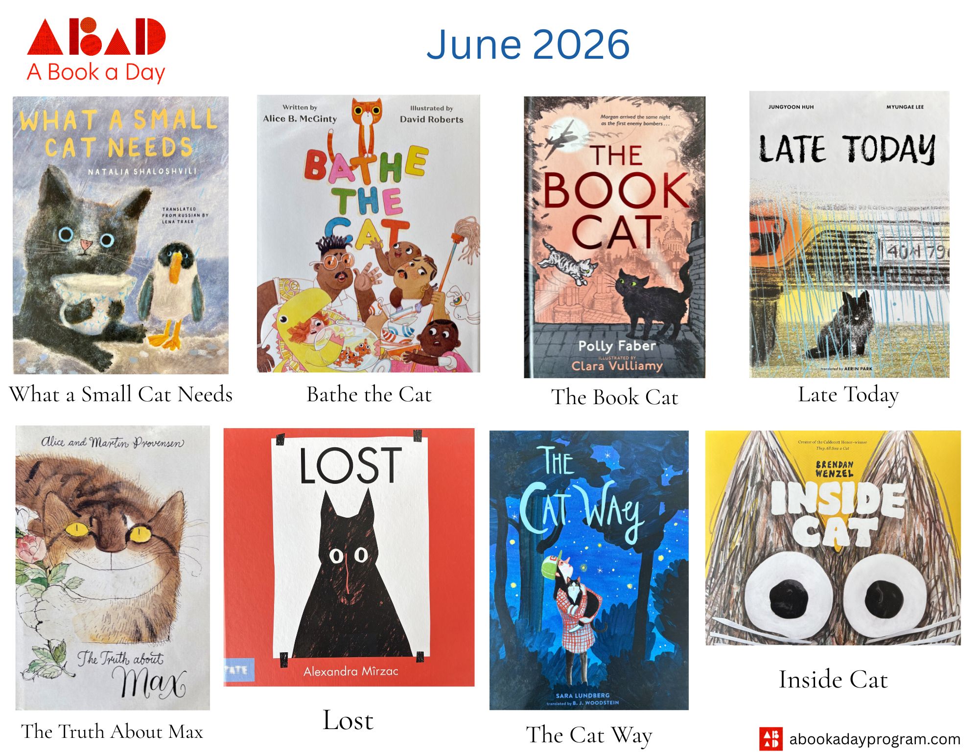 Donated Books • June 2026